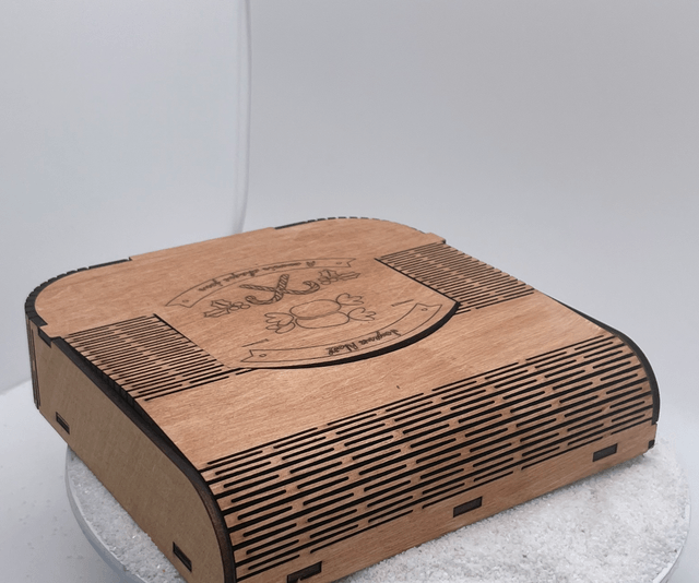 Boîte à chocolats en bois
