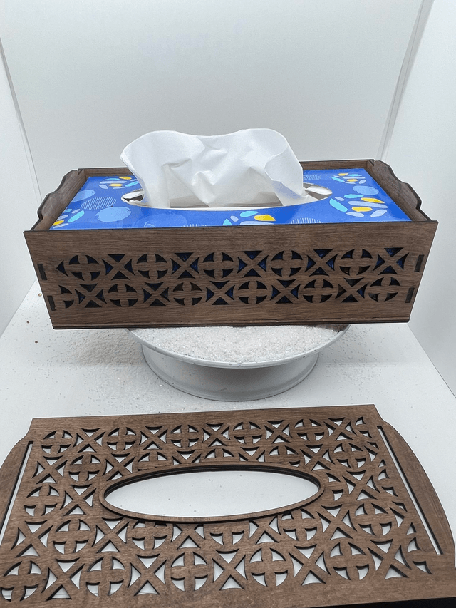 Boîte à mouchoir haute