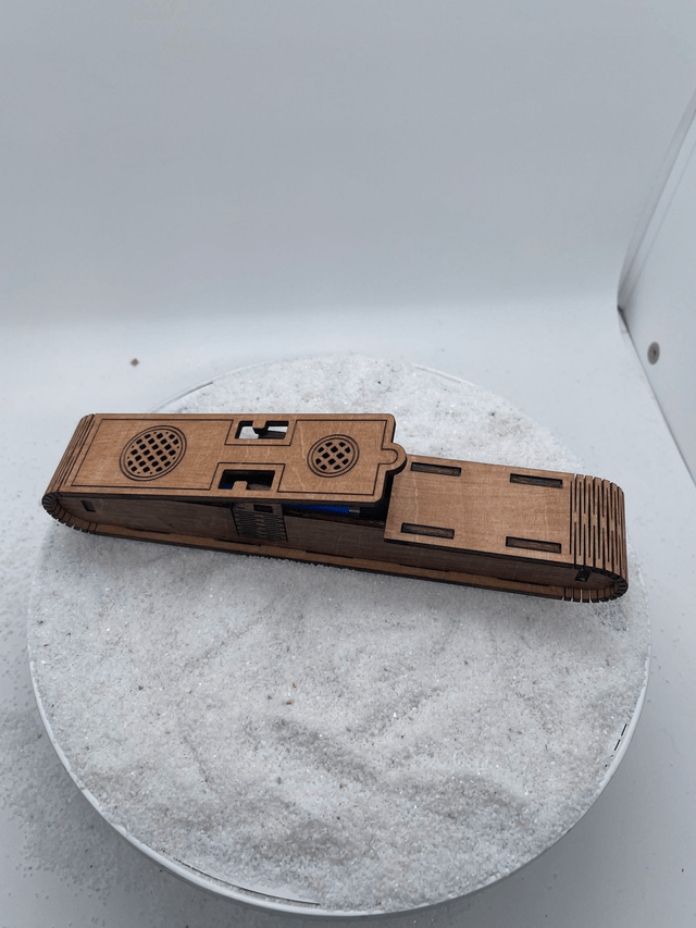 Coffret Stylo avec clapet et fermeture souple