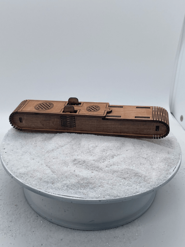 Coffret Stylo avec clapet et fermeture souple