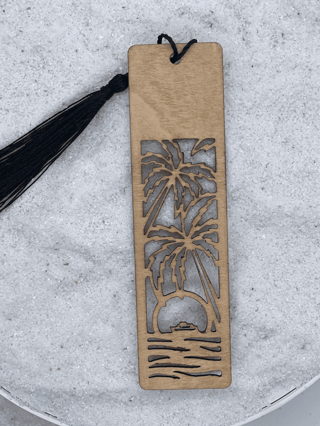 Marque page Cocotiers.